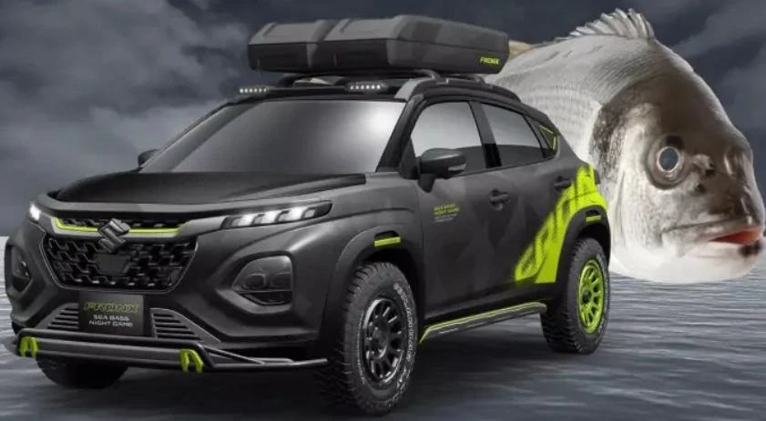 Suzuki създаде оригинален и евтин кросоувър за риболов СНИМКИ