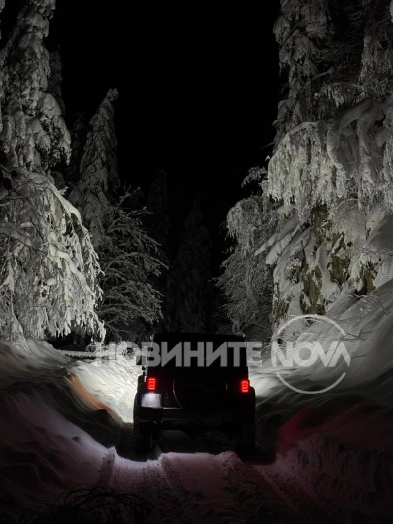 Невиждана гледка! Най-снежното място у нас СНИМКА
