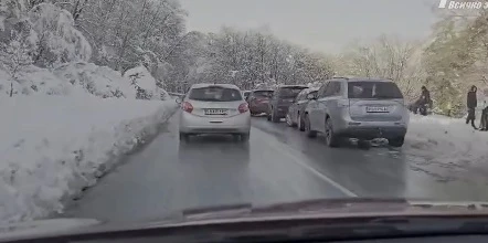 На слизане от хижа "Здравец": Задръстиха движението, за да... ВИДЕО