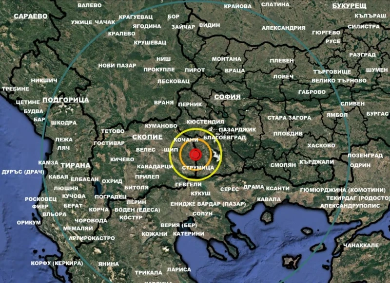 2 земетресения люшнаха съседите за ЧНГ