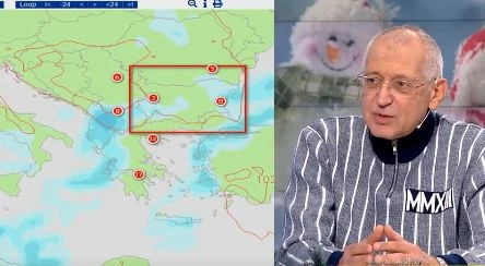 Синоптикът Янков показа КАРТА и предупреди: Сериозните снеговалежи започват от тази дата