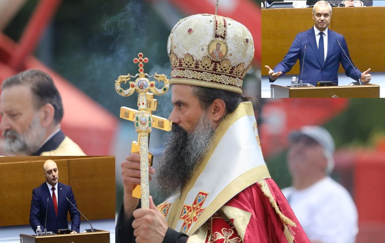 Бесен скандал в НС заради Църквата, Костадинов крещи: Предатели! БЛИЦ Live