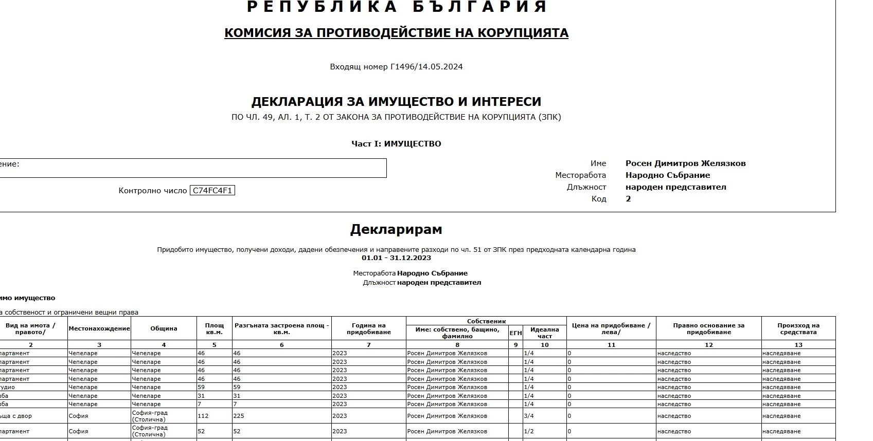 Дядото на Желязков бил голям атлет, а самият премиер - потомък на Капитан Петко войвода