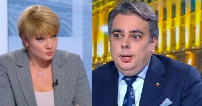Водеща на БНТ посече Асен Василев, ударът е брутален 