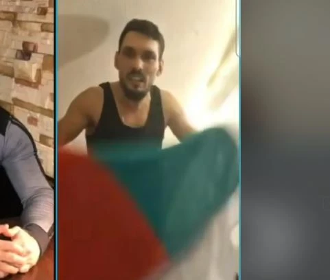 Няма такава гнусотия: Мъж завря българското знаме в гащите си и... ВИДЕО 18+