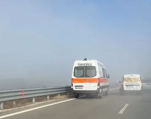 На АМ "Струма" е страшно, потресаващи СНИМКИ и ВИДЕО