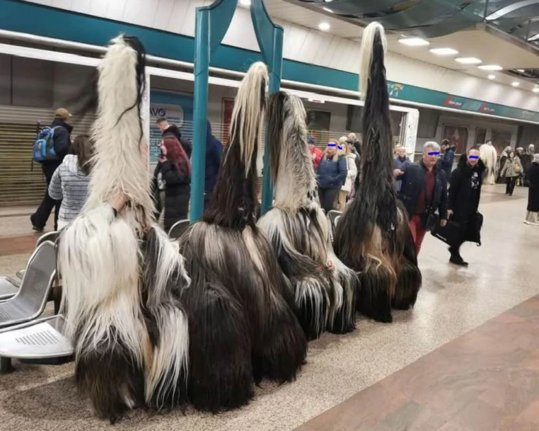 Тази гледка в метрото шашардиса софиянци в неделя по обед, чудати същества... СНИМКА
