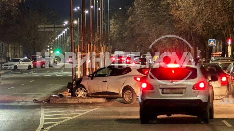Зрелищно меле в Благоевград в ранни зори СНИМКА