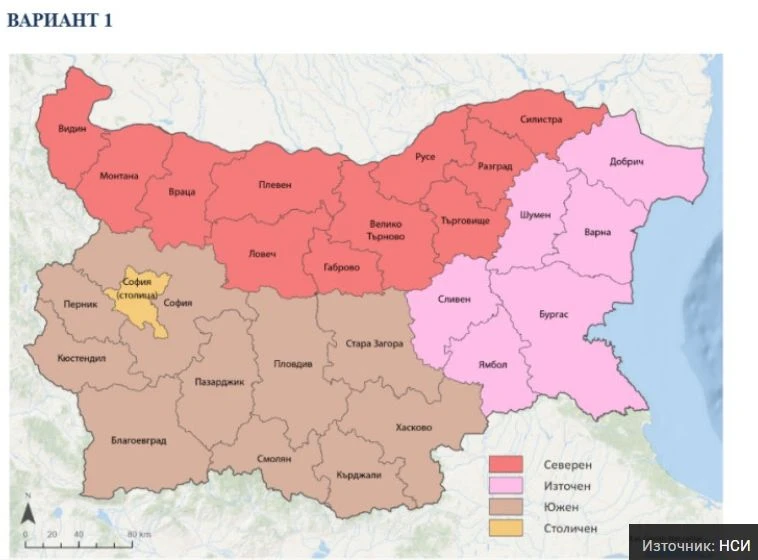 Огромна промяна с картата на България СНИМКИ
