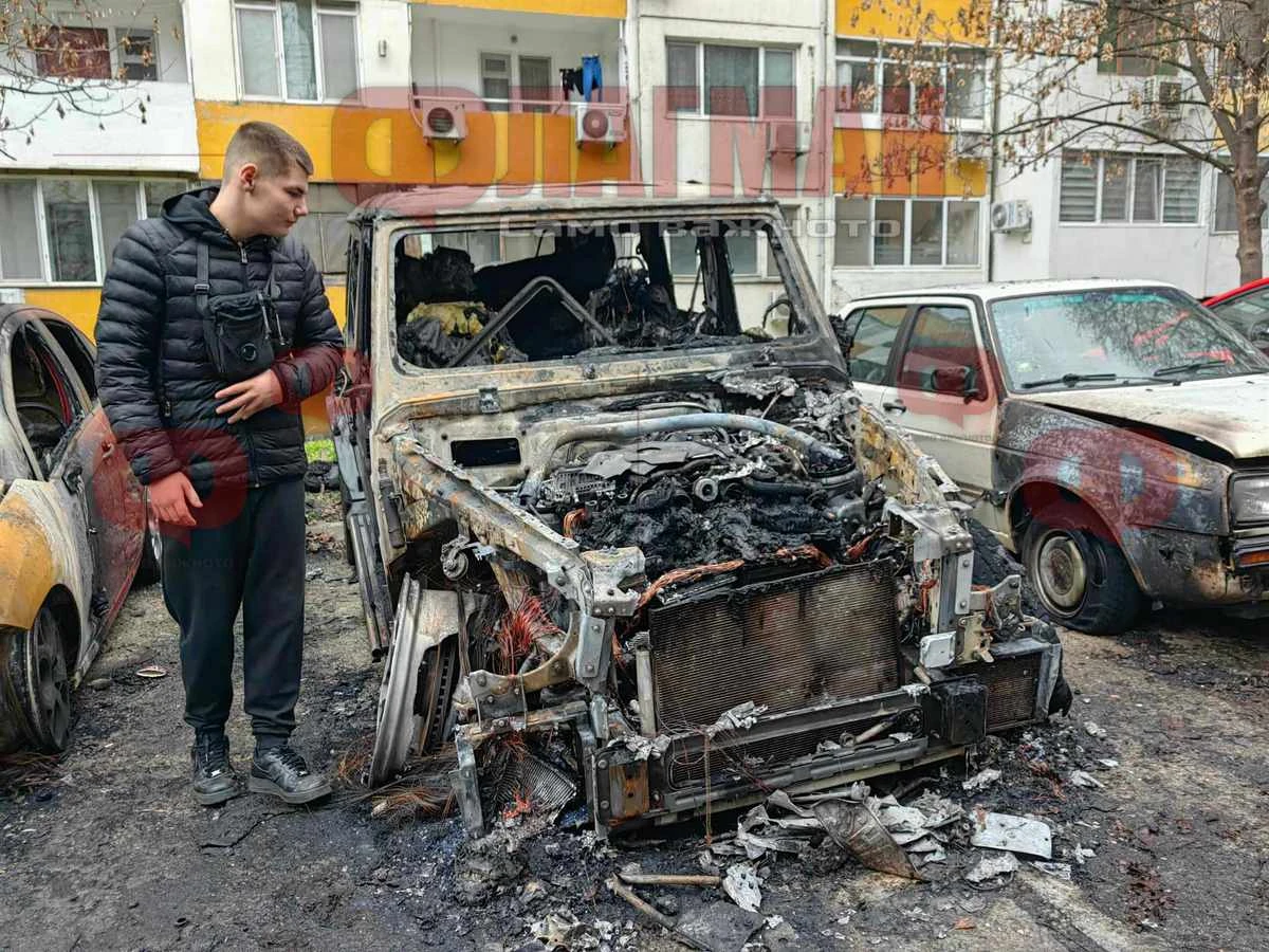 Брутална вендета застигна млад бургазлия с G класа СНИМКИ 