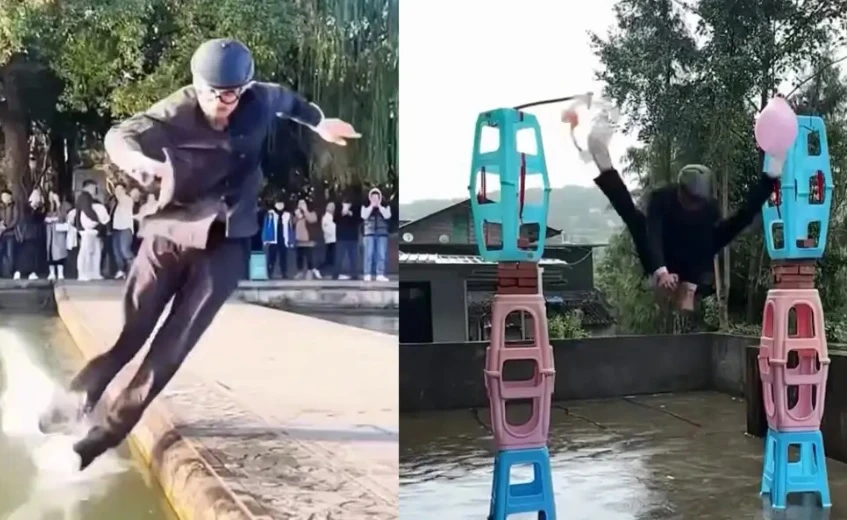 Мъж изуми мрежата с това ВИДЕО