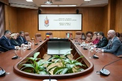 МВР шефът Даниел Митов се срещна с Мартин Макдауъл СНИМКИ