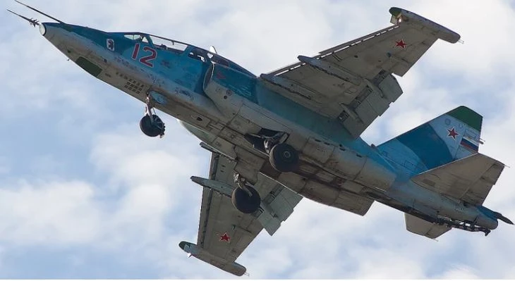 ВСУ свалиха руски изтребител Су-25 на направление Торецк
