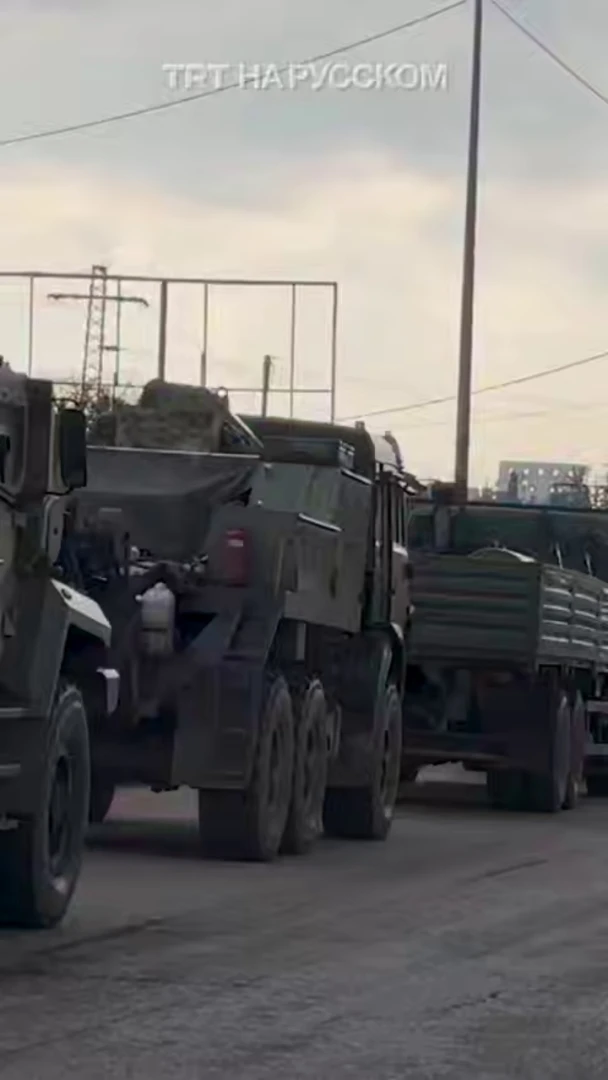 Бомба със закъснител: Сирийски военни блокираха руски конвой пред вратите на Тартус ВИДЕО