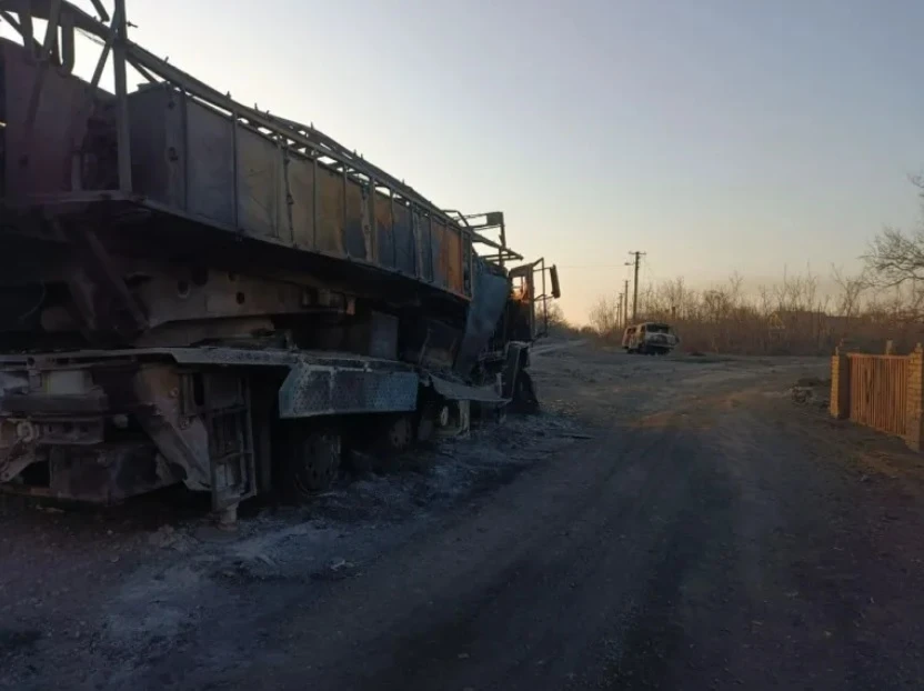 ВСУ за първи път унищожиха най-новата руска огнеметна система "Тосочка" СНИМКИ