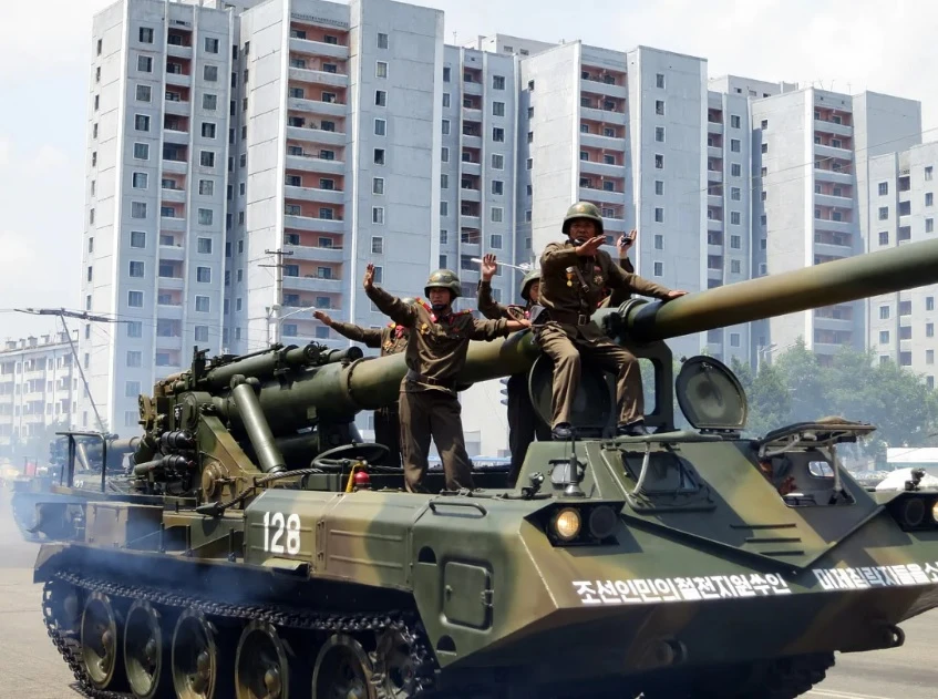 Украинските сили са унищожили за първи път севернокорейска самоходна гаубица ВИДЕО