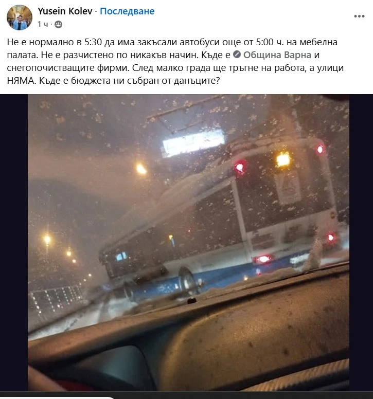 Снежен апокалипсис парализира Варненско: Хиляди са без ток, обявиха бедствено положение във... СНИМКИ и ВИДЕО