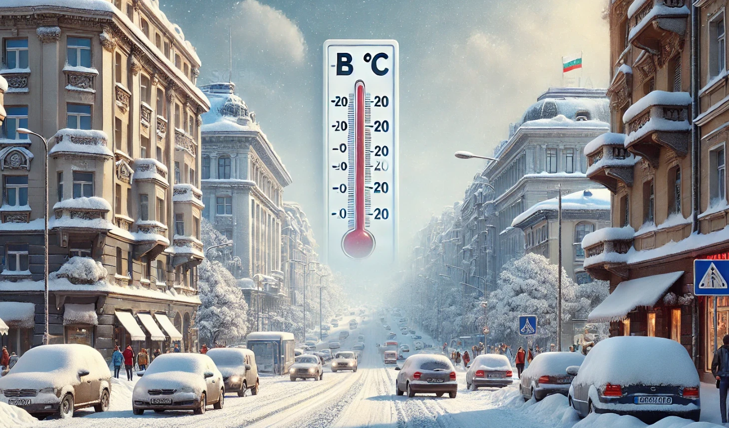 Сняг трупа в София, ето как се движи транспортът в града