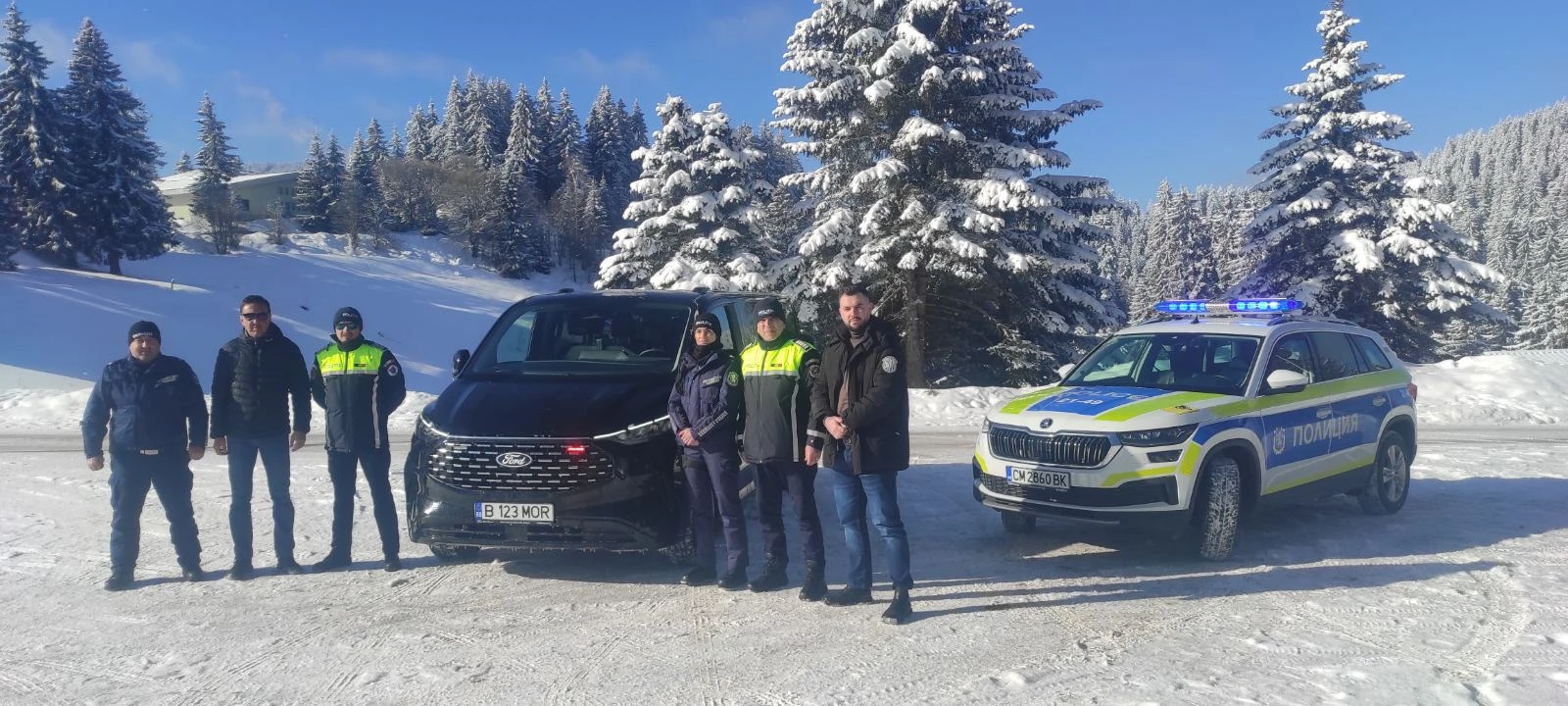Румънски полицаи ще патрулират с българските си колеги в Пампорово СНИМКИ