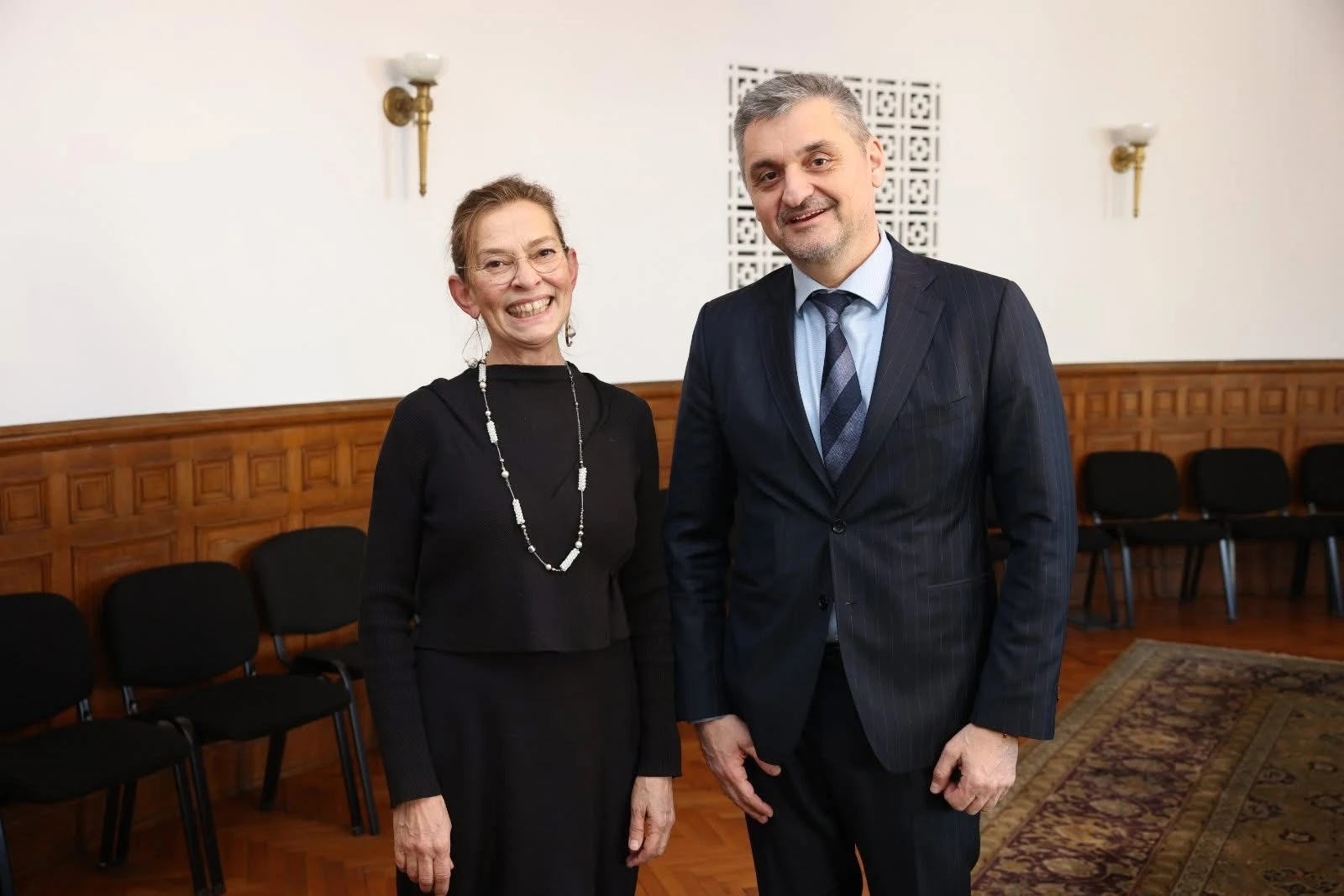 Председателят на транспортната комисия Кирил Добрев и посланик Ирене Планк обсъдиха ключови транспортни проекти