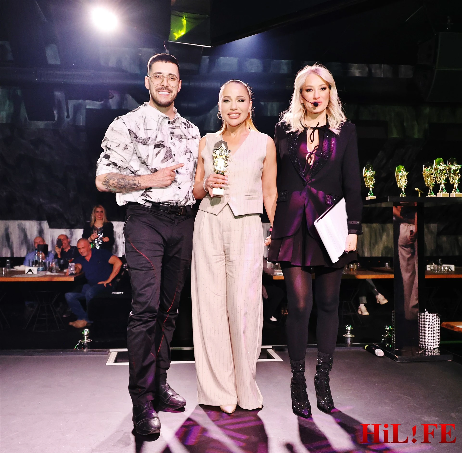 Малена отряза Виктор от "Биг Брадър" на вторите Music Star Awards СНИМКИ