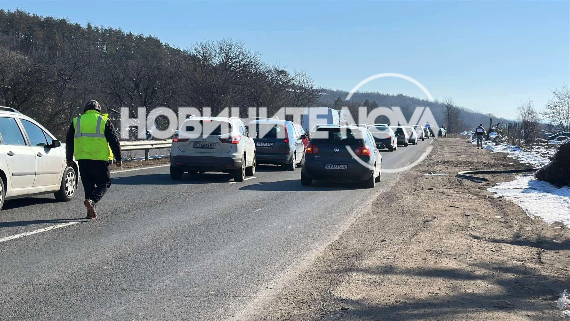 Верижно меле на Подбалканския път, случилото се е потресаващо! СНИМКИ