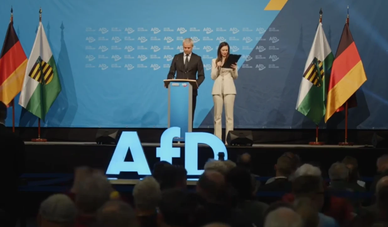 Костадинов взриви Германия: Вижте пламенната му реч пред симпатизанти на AfD ВИДЕО