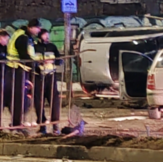 Само в БЛИЦ! Страшна катастрофа след полицейско преследване на столичен булевард СНИМКИ