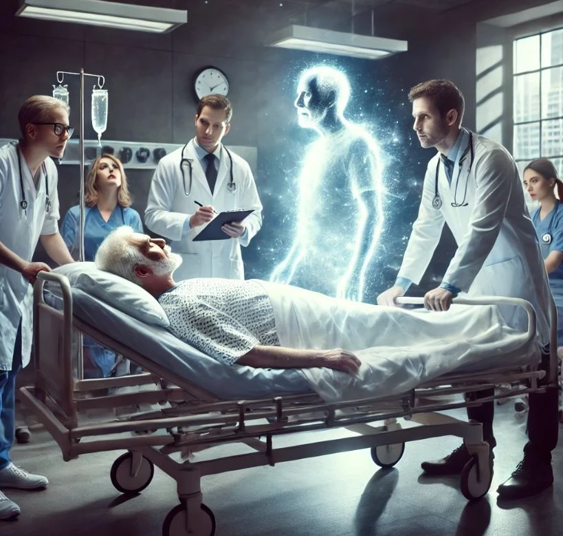 Той умря за 8 минути, но не видя бяла светлина, а нещо съвсем различно СНИМКА