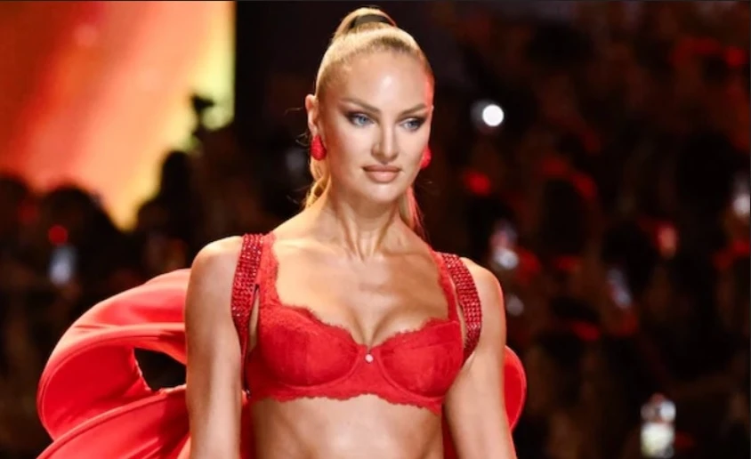 Моделка на Victoria's Secret позира по бельо за списание СНИМКИ 18+