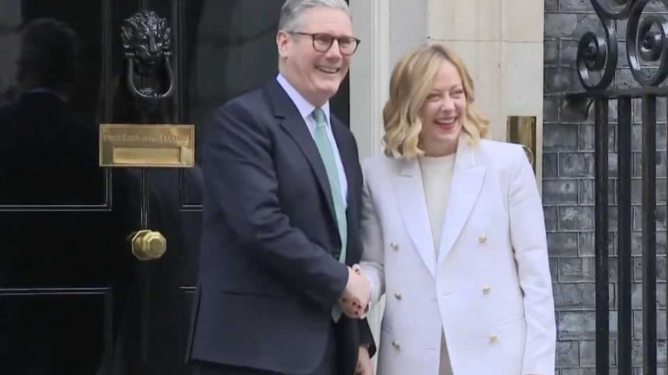 Мелони изпревари всички в Лондон