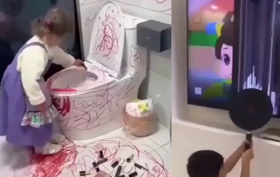 ВИДЕО събра най-смешните и куриозни последствия от игрите на малки деца 