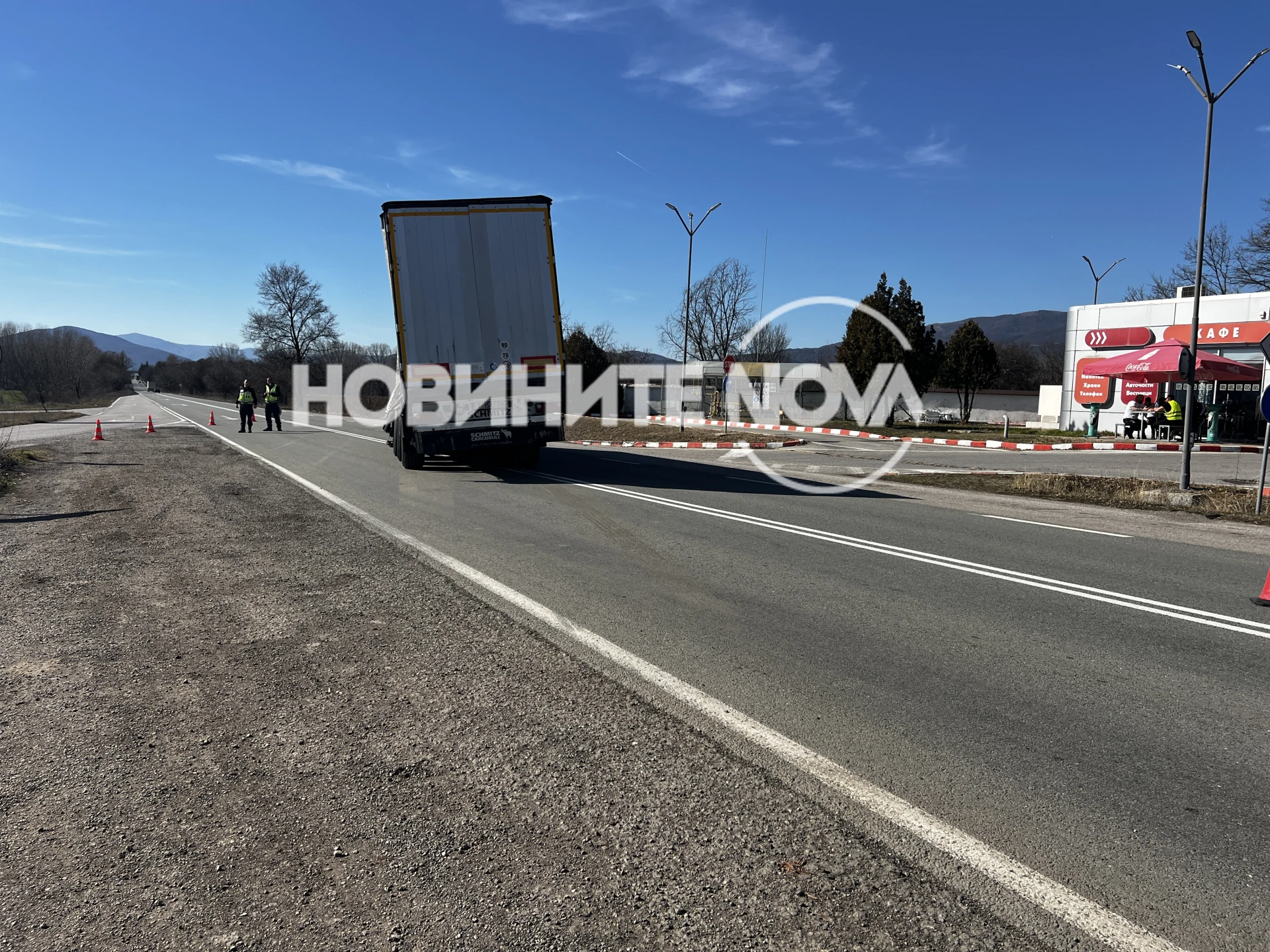 Извънредна ситуация на Подбалканския път СНИМКИ
