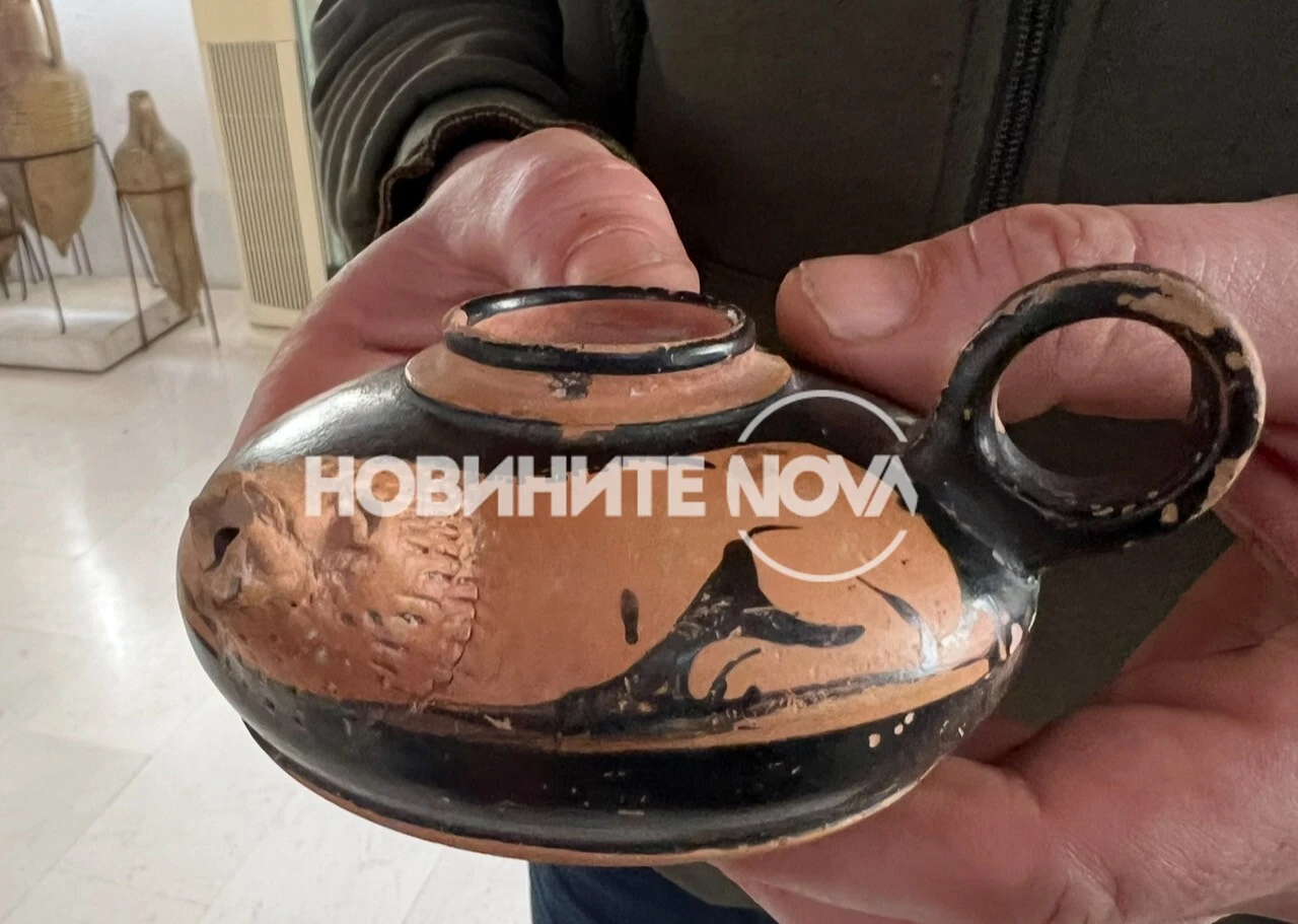 Шокиращо откритие: Това е биберон отпреди Христа, намерен край Созопол СНИМКИ