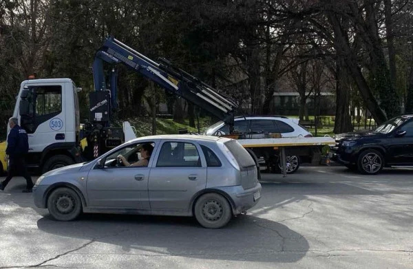 Избирателност: "Паяк" не посмя да вдигне автомобила на известен пловдивски бизнесмен