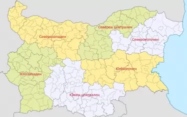 Край! Разделиха България на 4 парчета КАРТА