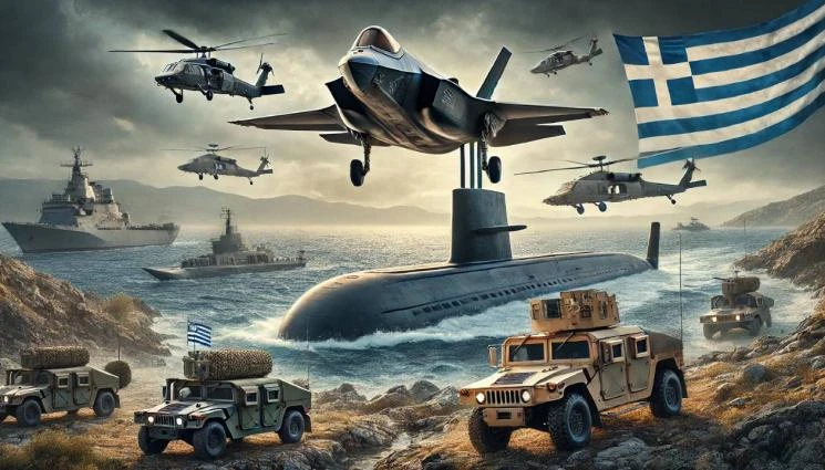 Въоръжени до зъби: Гърция купува F-35, подводници, хеликоптери, бойни машини!