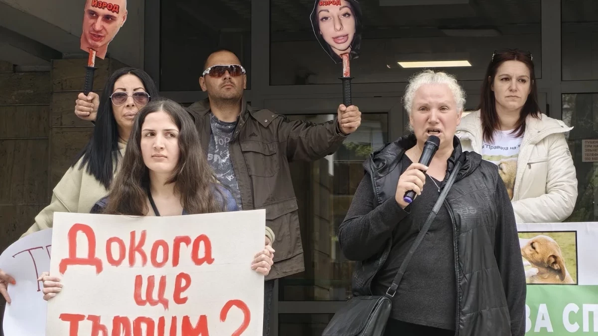 Ключова фигура подкрепи протеста срещу насилието в Пловдив СНИМКИ