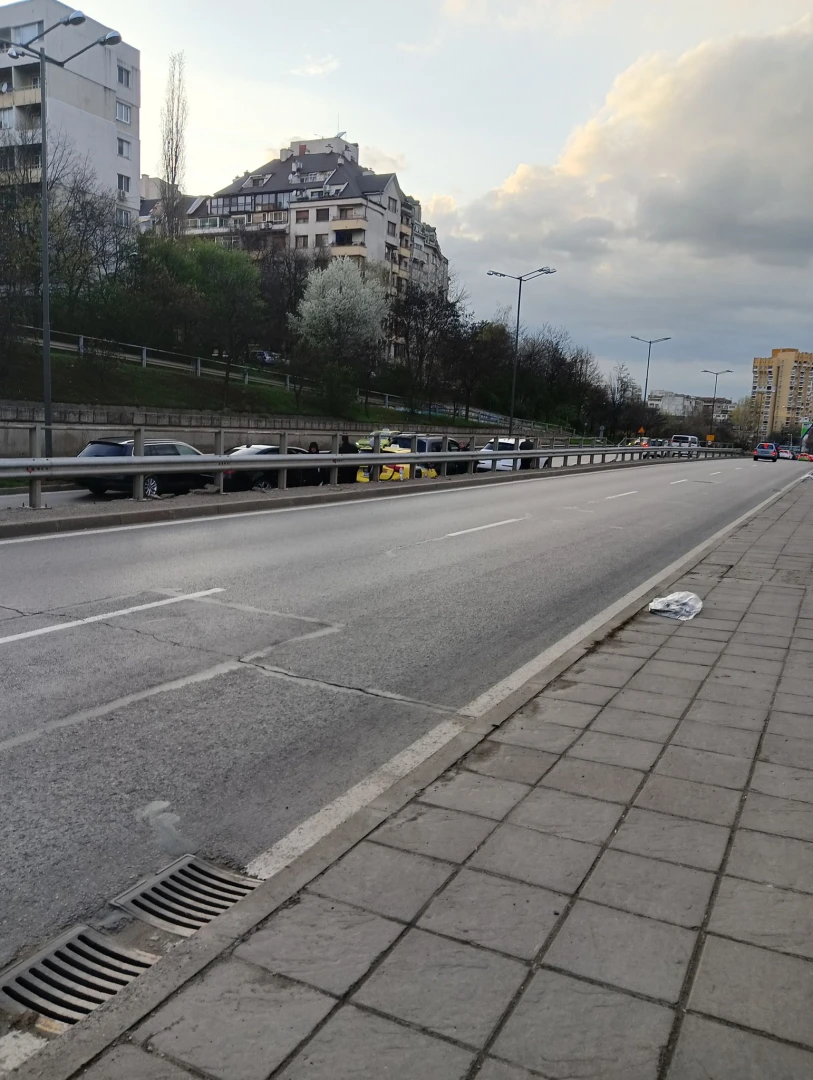 Ад на ключов столичен булевард СНИМКИ 
