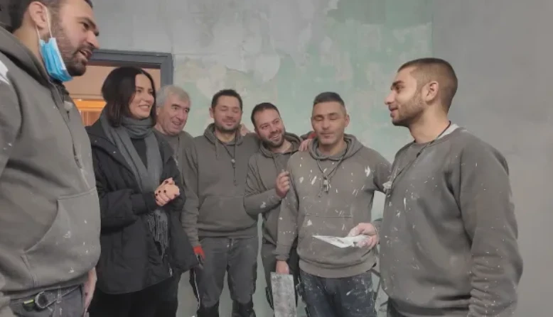 Предложение за брак с пръстен върху шпакла в "Бригада нов дом" ВИДЕО