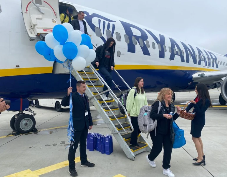 Запомнящо се! Полет на Ryanair направи сефтето на наше летище 