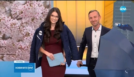Такава култова изцепка Нова тв не помни, дългокрака водеща в шок ВИДЕО