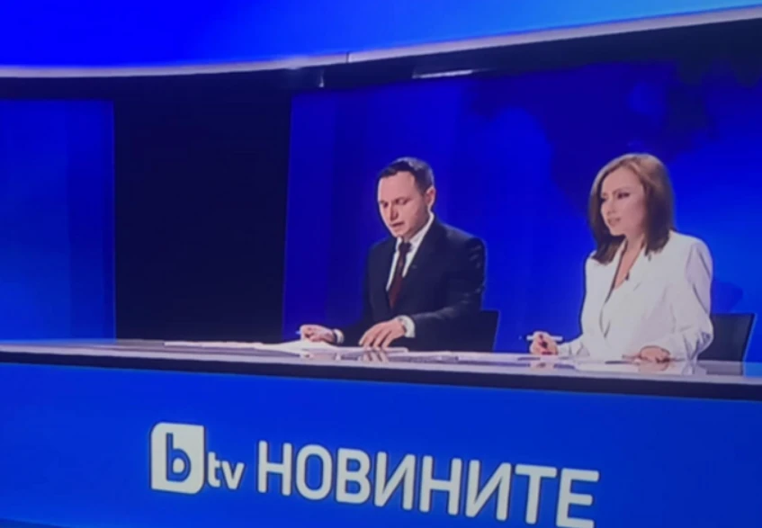 Красива водеща на bTV сгафи в ефир, загуби ума и дума