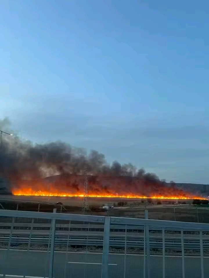 Брутален пожар между Сливница и Драгоман! ВИДЕО