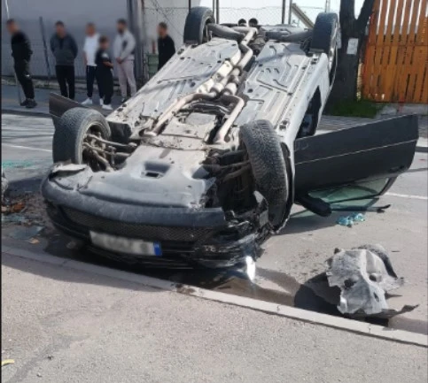 Такава каскада на кола и пиян шофьор до сега не е имало във Варна СНИМКИ