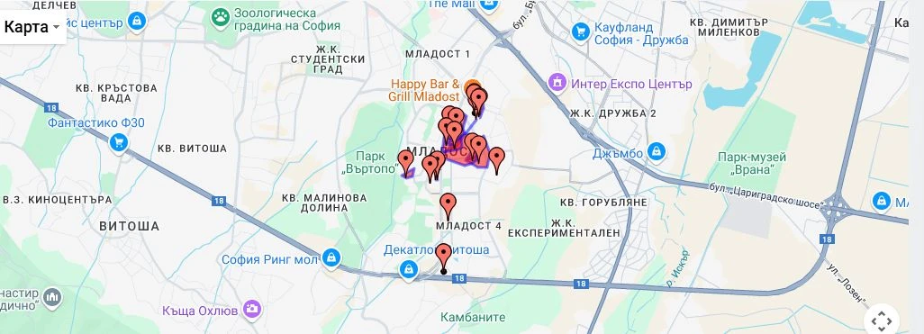 Кошмар в София, стотици останаха на тъмно 