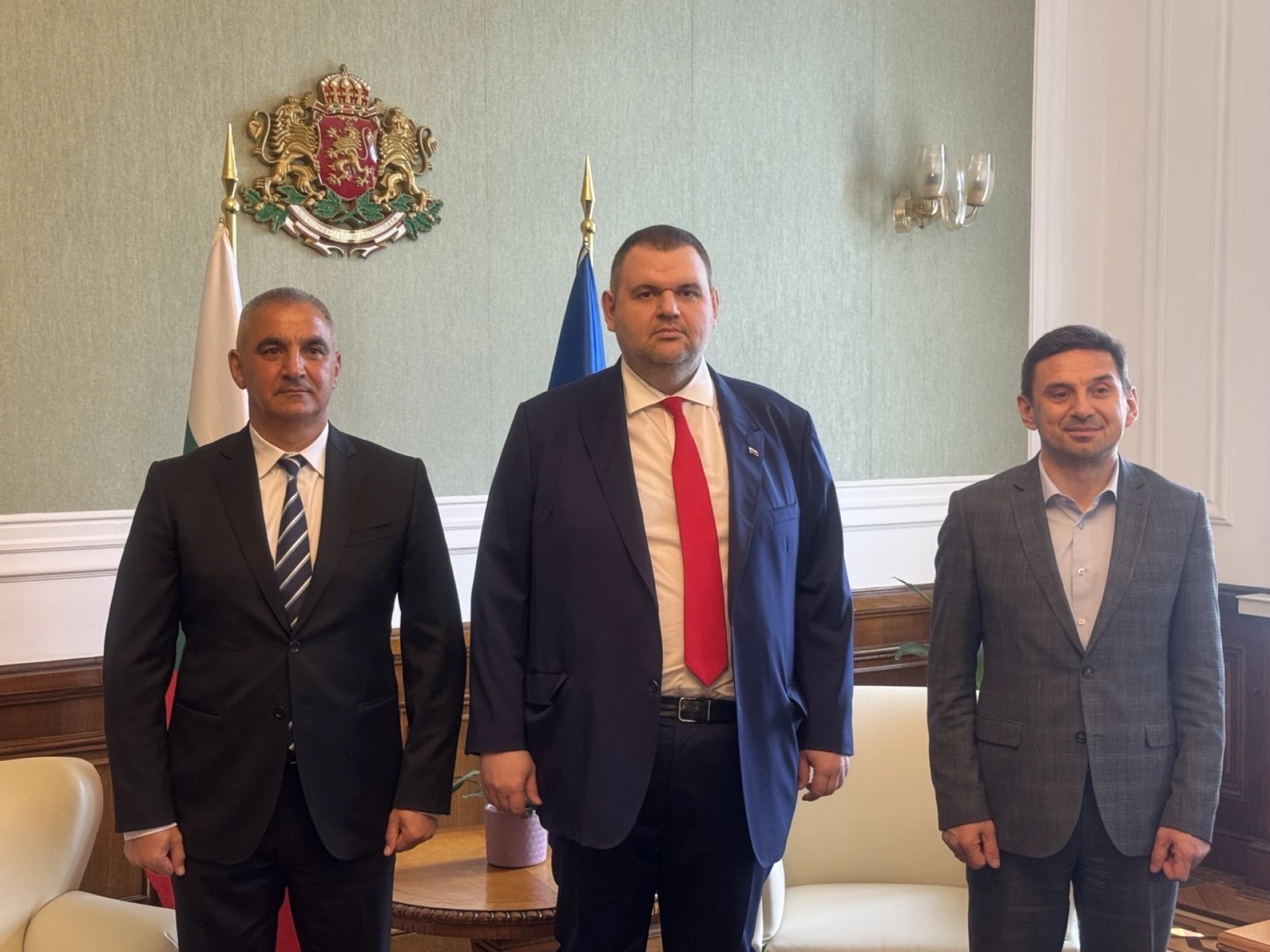 Пеевски прие кмета на Гурково