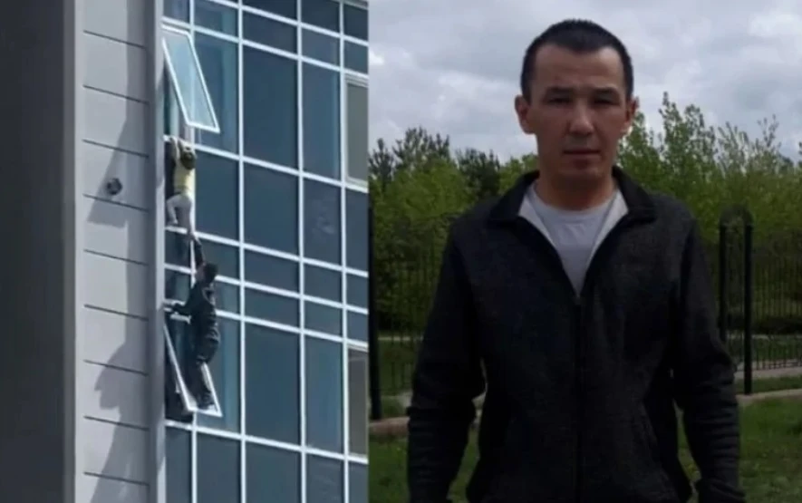 Истински герой: Мъж спаси 3-г. момиченце, което висеше от перваза на 8-ия етаж ВИДЕО