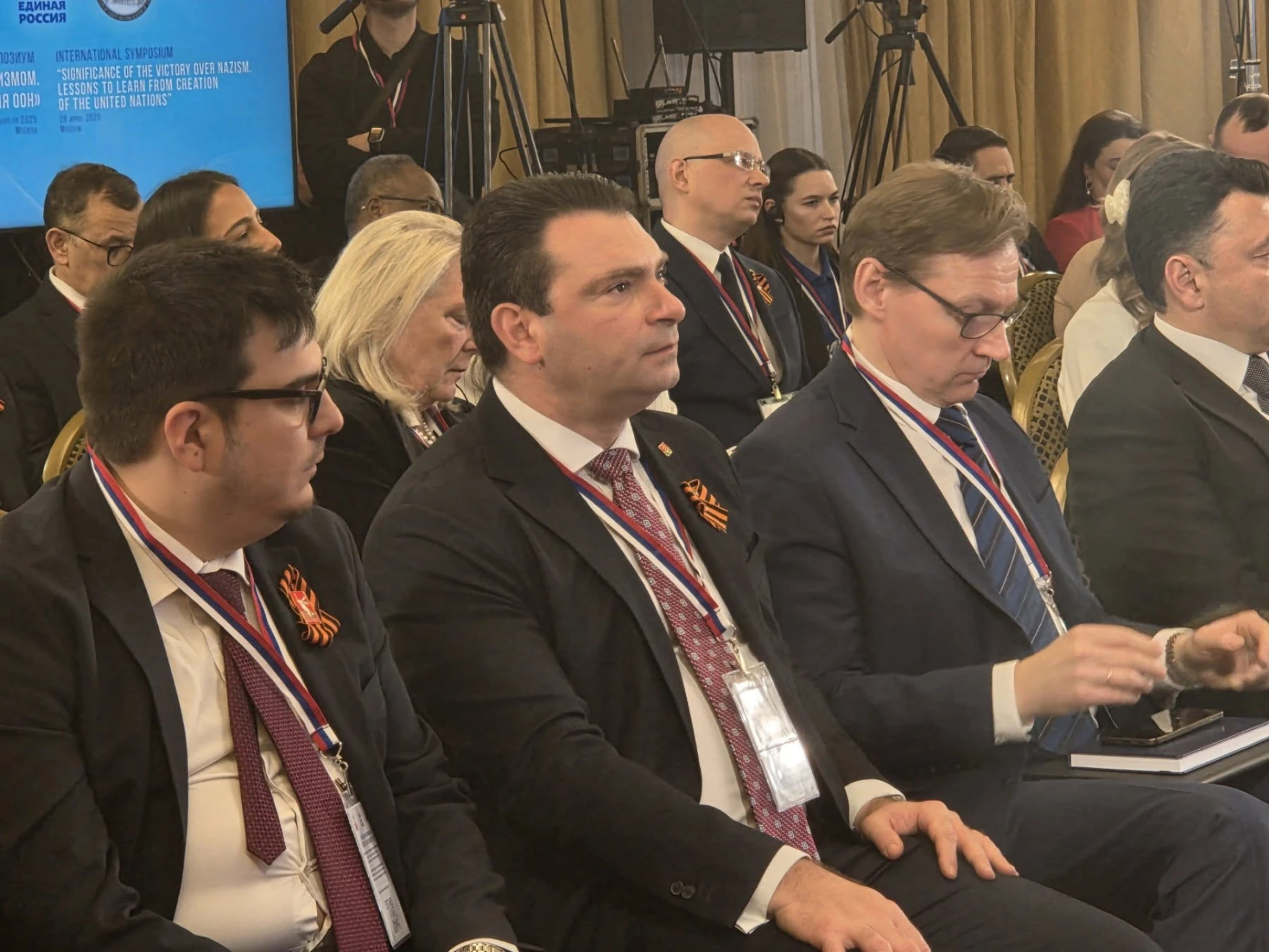 Калоян Паргов на форум в Москва 