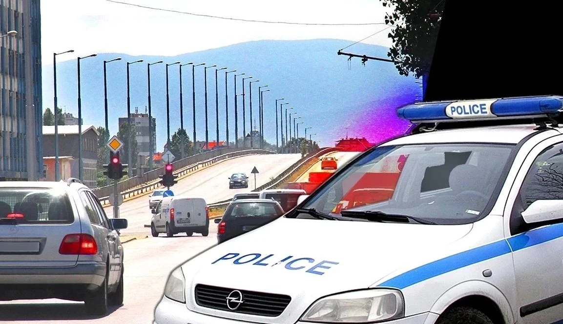 Полицейска гонка на пътя Пловдив-Асеновград с... автобус